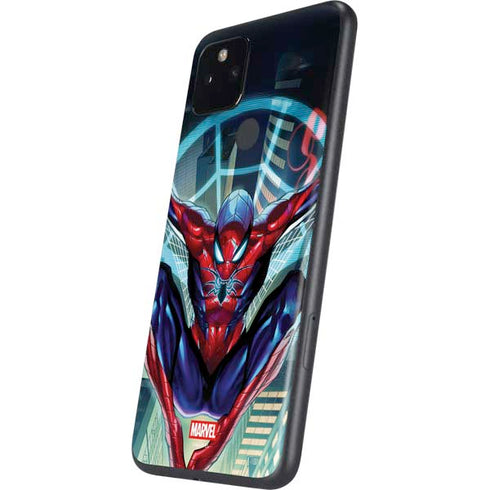Marvel Spiderman Spiderman Armor MK IV Google Pixel 4a 5G Skin